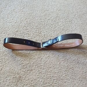 Pelham Dark Brown/ Black Top Grain Cowhide Bench Made Belt Size 34